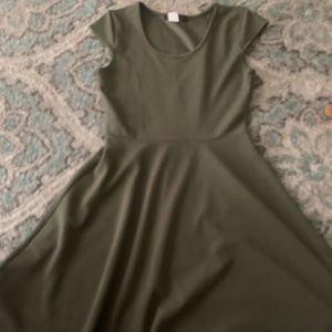 Green dress